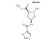 methyl (2S,4S)-4-[(1H-imidazol-5-ylcarbonyl)amino]-1-methylpyrrolidine-2-carboxylate