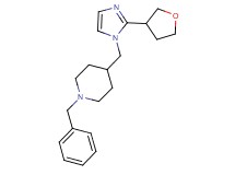 1-benzyl-4-{[2-(tetrahydrofuran-3-yl)-1H-imidazol-1-yl]methyl}piperidine
