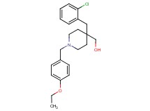 [4-(2-chlorobenzyl)-1-(4-ethoxybenzyl)-4-piperidinyl]methanol