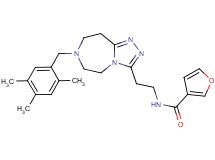 N-{2-[7-(2,4,5-trimethylbenzyl)-6,7,8,9-tetrahydro-5H-[1,2,4]triazolo[4,3-d][1,4]diazepin-3-yl]ethyl}-3-furamide