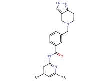 N-(4,6-dimethylpyridin-2-yl)-3-(2,4,6,7-tetrahydro-5H-pyrazolo[4,3-c]pyridin-5-ylmethyl)benzamide