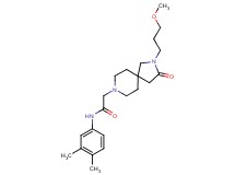 N-(3,4-dimethylphenyl)-2-[2-(3-methoxypropyl)-3-oxo-2,8-diazaspiro[4.5]dec-8-yl]acetamide