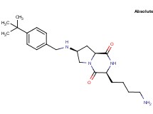 (3S,7S,8aS)-3-(4-aminobutyl)-7-[(4-tert-butylbenzyl)amino]hexahydropyrrolo[1,2-a]pyrazine-1,4-dione