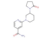 2-[3-(2-oxopyrrolidin-1-yl)piperidin-1-yl]isonicotinamide