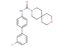 N-(3'-fluorobiphenyl-4-yl)-3-oxa-9-azaspiro[5.5]undecane-9-carboxamide