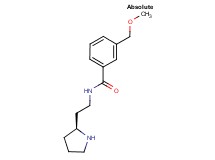 3-(methoxymethyl)-N-{2-[(2S)-pyrrolidin-2-yl]ethyl}benzamide