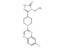 5-[1-(7-chloroquinoxalin-2-yl)piperidin-4-yl]-4-ethyl-2,4-dihydro-3H-1,2,4-triazol-3-one