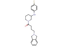 1-[4-(1,3-dihydro-2H-isoindol-2-yl)butanoyl]-N-(4-fluorophenyl)-3-piperidinamine