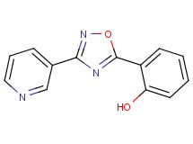 2-[3-(3-pyridinyl)-1,2,4-oxadiazol-5-yl]phenol
