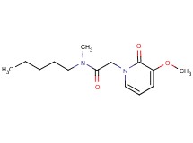 2-(3-methoxy-2-oxopyridin-1(2H)-yl)-N-methyl-N-pentylacetamide