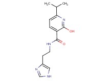 2-hydroxy-N-[2-(1H-imidazol-4-yl)ethyl]-6-isopropylnicotinamide