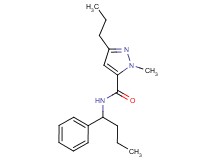 1-methyl-N-(1-phenylbutyl)-3-propyl-1H-pyrazole-5-carboxamide