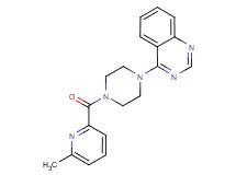4-{4-[(6-methyl-2-pyridinyl)carbonyl]-1-piperazinyl}quinazoline