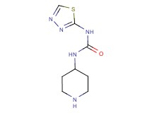 N-piperidin-4-yl-N'-1,3,4-thiadiazol-2-ylurea