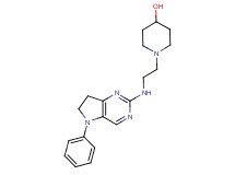 1-{2-[(5-phenyl-6,7-dihydro-5H-pyrrolo[3,2-d]pyrimidin-2-yl)amino]ethyl}piperidin-4-ol