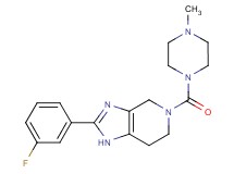2-(3-fluorophenyl)-5-[(4-methylpiperazin-1-yl)carbonyl]-4,5,6,7-tetrahydro-1H-imidazo[4,5-c]pyridine