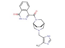 4-({(1S*,5R*)-3-[(4-methyl-1H-imidazol-5-yl)methyl]-3,6-diazabicyclo[3.2.2]non-6-yl}carbonyl)phthalazin-1(2H)-one