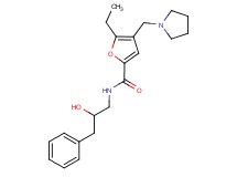 5-ethyl-N-(2-hydroxy-3-phenylpropyl)-4-(pyrrolidin-1-ylmethyl)-2-furamide