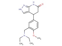 4-{3-[(diethylamino)methyl]-4-methoxyphenyl}-2,4,5,7-tetrahydro-6H-pyrazolo[3,4-b]pyridin-6-one