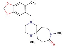 1,9-dimethyl-4-[(6-methyl-1,3-benzodioxol-5-yl)methyl]-1,4,9-triazaspiro[5.6]dodecan-10-one