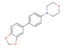 4-[4-(1,3-benzodioxol-5-yl)phenyl]morpholine