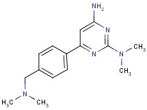 6-{4-[(dimethylamino)methyl]phenyl}-N~2~,N~2~-dimethylpyrimidine-2,4-diamine