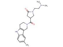 1-[2-(dimethylamino)ethyl]-4-[(8-methyl-1,3,4,5-tetrahydro-2H-pyrido[4,3-b]indol-2-yl)carbonyl]-2-pyrrolidinone