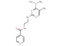 N-(2-{[4-(dimethylamino)-5-methylpyrimidin-2-yl]amino}ethyl)isonicotinamide
