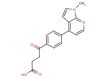 4-[4-(1-methyl-1H-pyrrolo[2,3-b]pyridin-4-yl)phenyl]-4-oxobutanoic acid