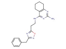 N~4~-[2-(3-benzyl-1,2,4-oxadiazol-5-yl)ethyl]-5,6,7,8-tetrahydroquinazoline-2,4-diamine