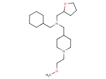 (cyclohexylmethyl){[1-(2-methoxyethyl)-4-piperidinyl]methyl}(tetrahydro-2-furanylmethyl)amine
