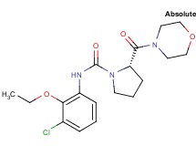 (2S)-N-(3-chloro-2-ethoxyphenyl)-2-(morpholin-4-ylcarbonyl)pyrrolidine-1-carboxamide