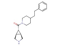 rel-(1R,5S,6r)-6-{[4-(2-phenylethyl)-1-piperidinyl]carbonyl}-3-azabicyclo[3.1.0]hexane hydrochloride