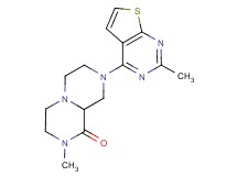 2-methyl-8-(2-methylthieno[2,3-d]pyrimidin-4-yl)hexahydro-2H-pyrazino[1,2-a]pyrazin-1(6H)-one