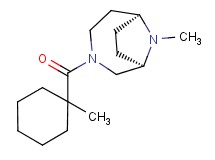 (1R*,6S*)-9-methyl-3-[(1-methylcyclohexyl)carbonyl]-3,9-diazabicyclo[4.2.1]nonane