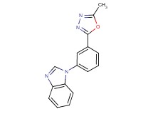 1-[3-(5-methyl-1,3,4-oxadiazol-2-yl)phenyl]-1H-benzimidazole