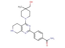 4-{4-[4-(hydroxymethyl)-4-methylpiperidin-1-yl]-5,6,7,8-tetrahydropyrido[3,4-d]pyrimidin-2-yl}benzamide