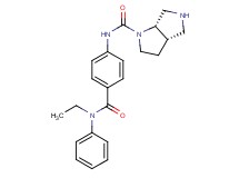 rel-(3aS,6aS)-N-(4-{[ethyl(phenyl)amino]carbonyl}phenyl)hexahydropyrrolo[3,4-b]pyrrole-1(2H)-carboxamide hydrochloride