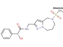 (2R)-2-hydroxy-N-{[5-(methylsulfonyl)-5,6,7,8-tetrahydro-4H-pyrazolo[1,5-a][1,4]diazepin-2-yl]methyl}-2-phenylacetamide