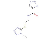 N-{2-[(1-methyl-1H-tetrazol-5-yl)thio]ethyl}-1H-1,2,3-triazole-5-carboxamide