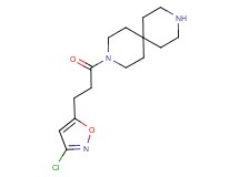 3-[3-(3-chloro-5-isoxazolyl)propanoyl]-3,9-diazaspiro[5.5]undecane hydrochloride