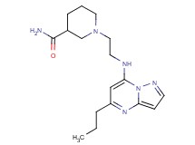 1-{2-[(5-propylpyrazolo[1,5-a]pyrimidin-7-yl)amino]ethyl}piperidine-3-carboxamide