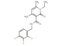 1-ethyl-4,6-dimethyl-2-oxo-N-(2,3,4-trifluorobenzyl)-1,2-dihydropyridine-3-carboxamide