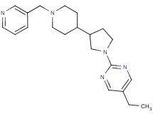 5-ethyl-2-{3-[1-(3-pyridinylmethyl)-4-piperidinyl]-1-pyrrolidinyl}pyrimidine