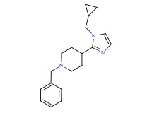 1-benzyl-4-[1-(cyclopropylmethyl)-1H-imidazol-2-yl]piperidine