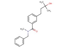 N-benzyl-3-(3-hydroxy-3-methylbutyl)-N-methylbenzamide