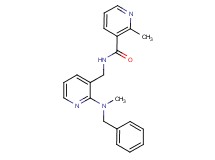 N-({2-[benzyl(methyl)amino]pyridin-3-yl}methyl)-2-methylnicotinamide