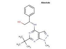 (2S)-2-[(6-tert-butyl-1-methyl-1H-pyrazolo[3,4-d]pyrimidin-4-yl)amino]-2-phenylethanol