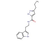 N-[2-(1H-indol-3-yl)ethyl]-3-propyl-1H-pyrazole-5-carboxamide