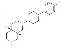 rel-(4aS,8aS)-2-[1-(4-chlorophenyl)-4-piperidinyl]octahydro-2,7-naphthyridin-4a(2H)-ol dihydrochloride